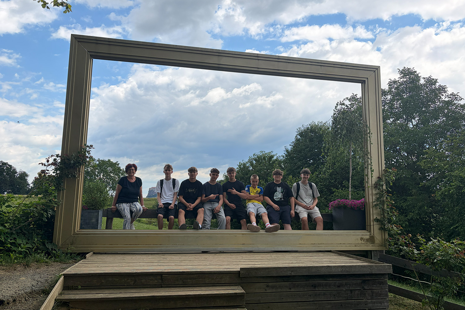 Schüler:innen besuchen die Schokoladenfabrik Zotter