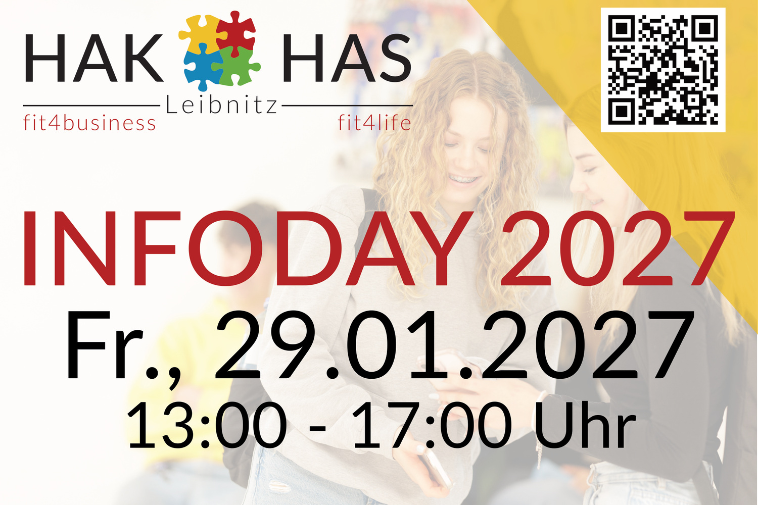 INFODAY 2027 an der HAK/HAS Leibnitz